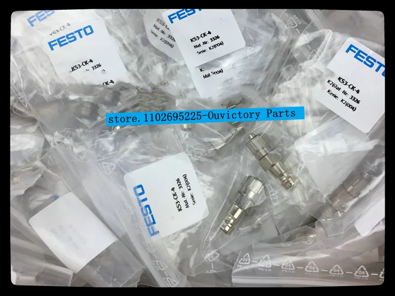 

4pcs New Original FESTO KS3-CK-4 3326 Quick Plug