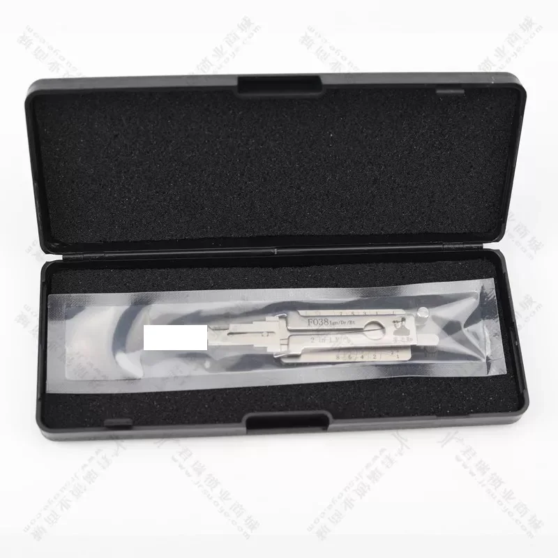 

Lishi 2 in 1 2in1 Tool FO38 locksmith tool for car key