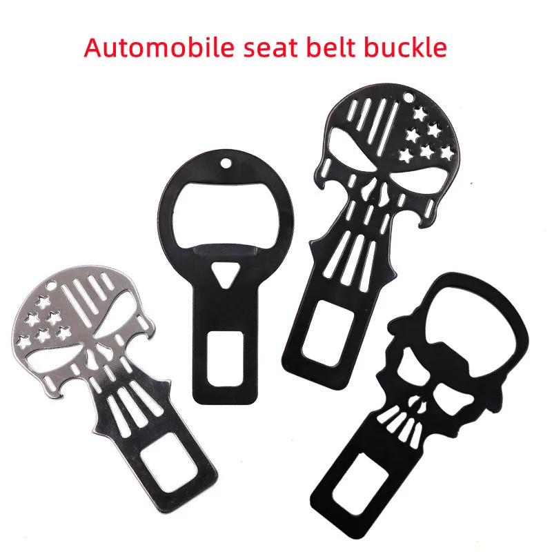 

2/3/5PCS Carbon Fiber Car Seat Belt Clip Mutifunction Universal Aluminum Alloy Car Accessories Car Seat Belt Stopper