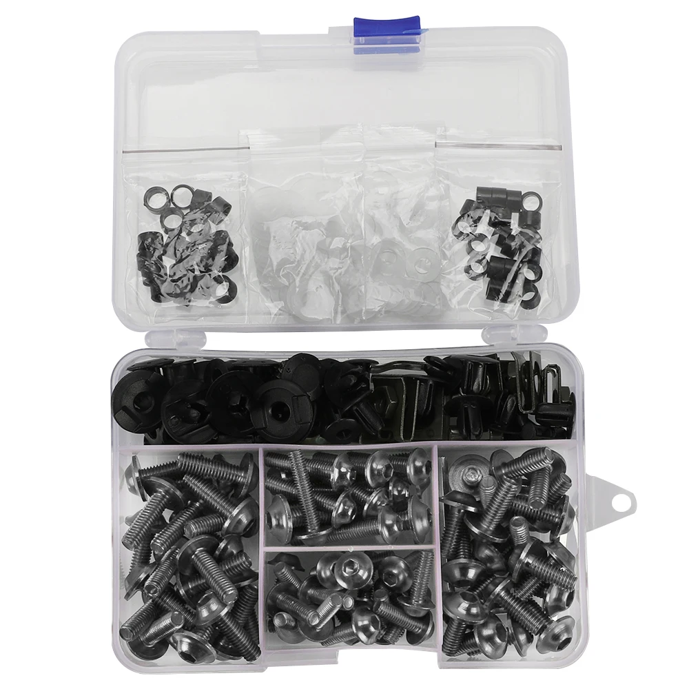 Аксессуары для мотоциклов Комплект алюминиевых болтов обтекателей винтов