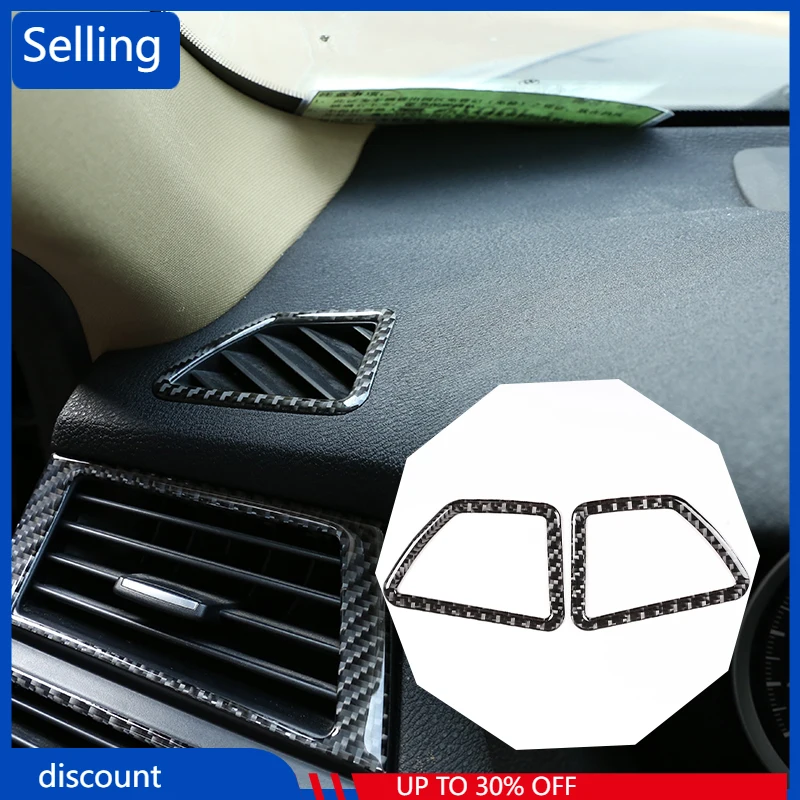 

2 шт., мягкие наклейки из углеродного волокна для BMW X5 E70 X6 E71 2008-2013