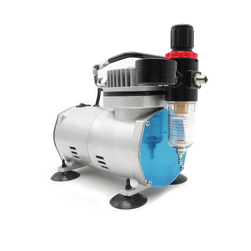 Quiet Portable Air Pump  Airbrush Spray Mini Compressor  Tattoo Manicure Cake Spray Gun