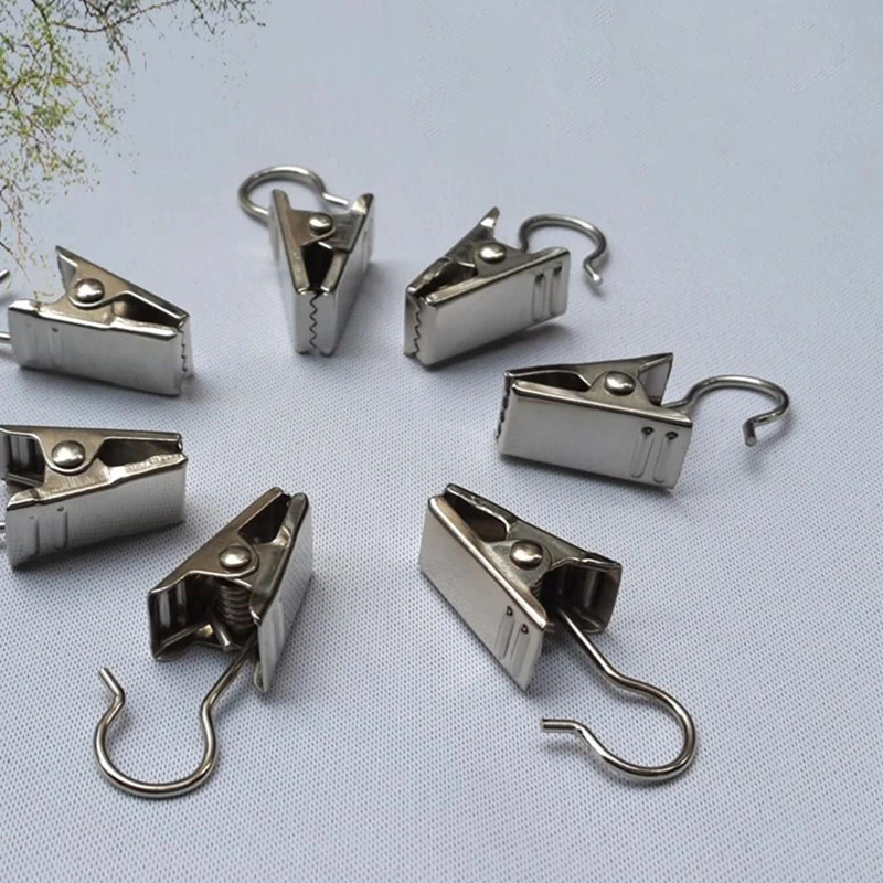 Акция! Зажим-Крючок для штор искусственная занавеска легко сэндвич-ткань сделать