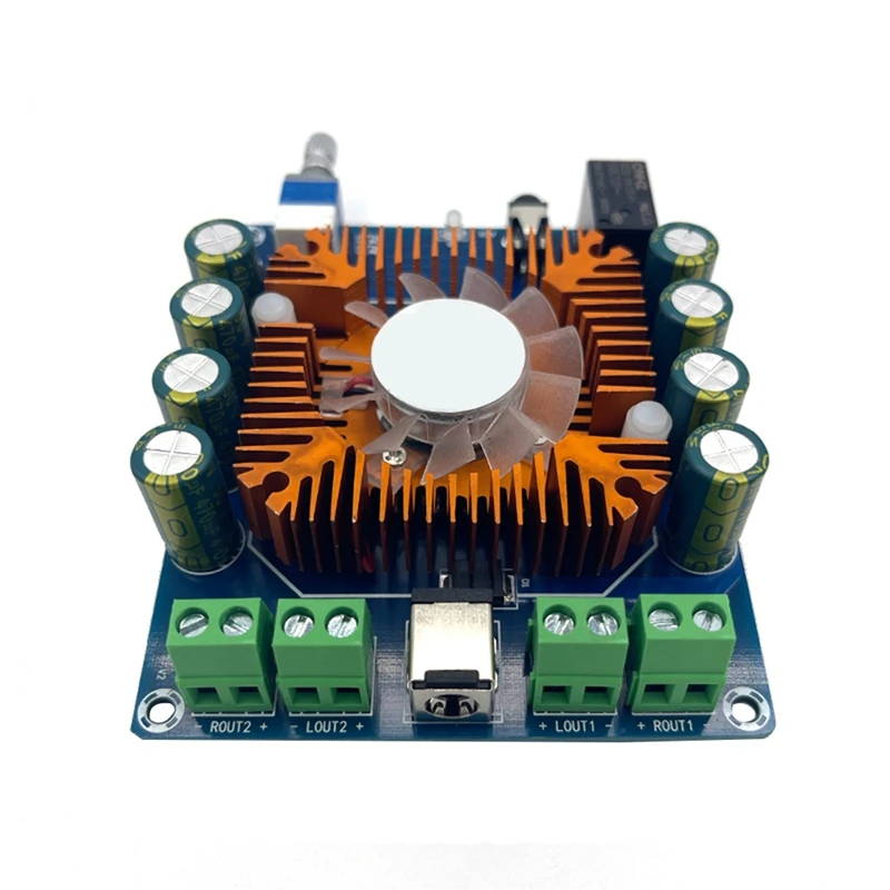 TDA7388 4X50W Bluetooth 5 0 Плата усилителя мощности аудио 4 Ch AMP Class AB автомобильная