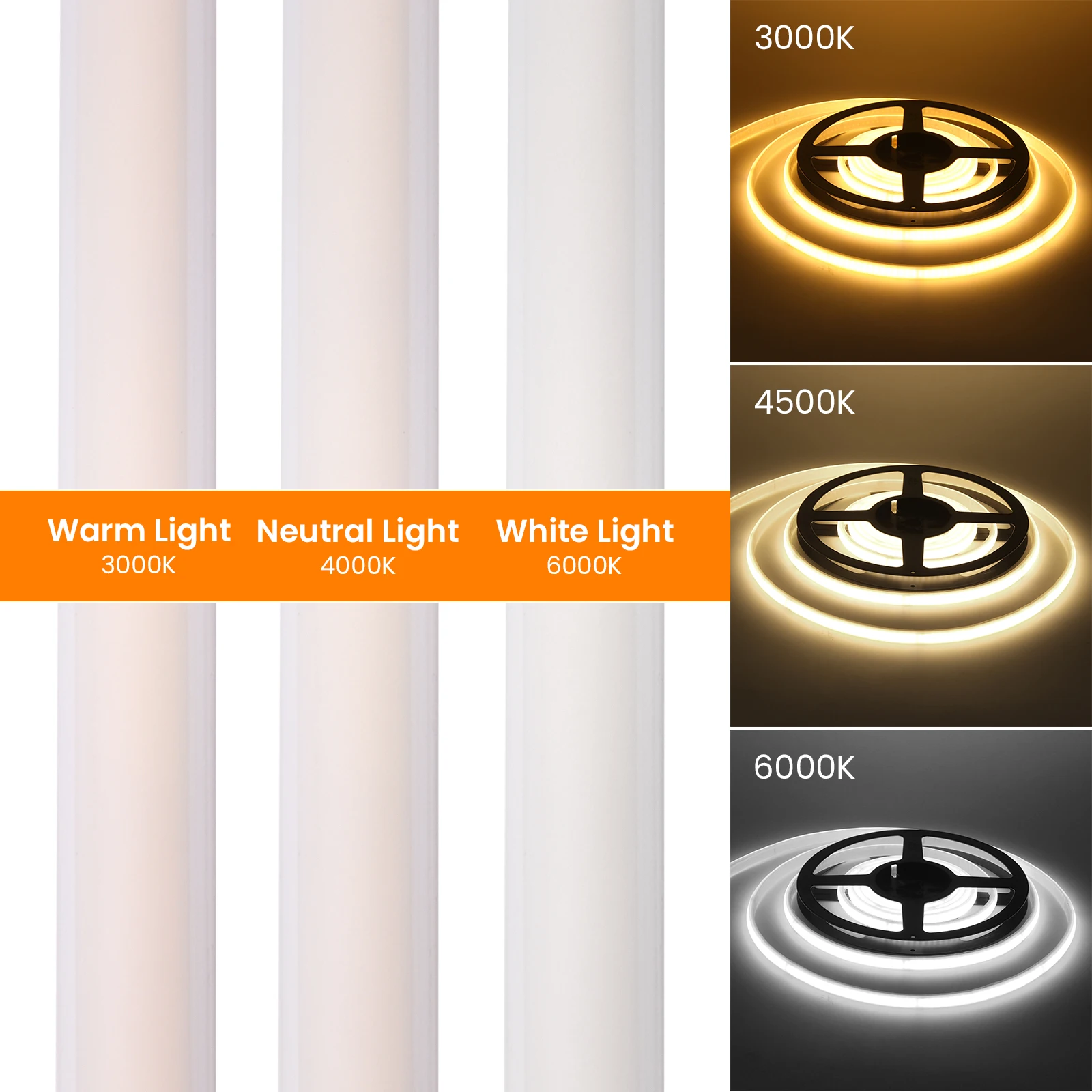220 В COB Неоновая светодиодная лента для наружной светодиодной ленты