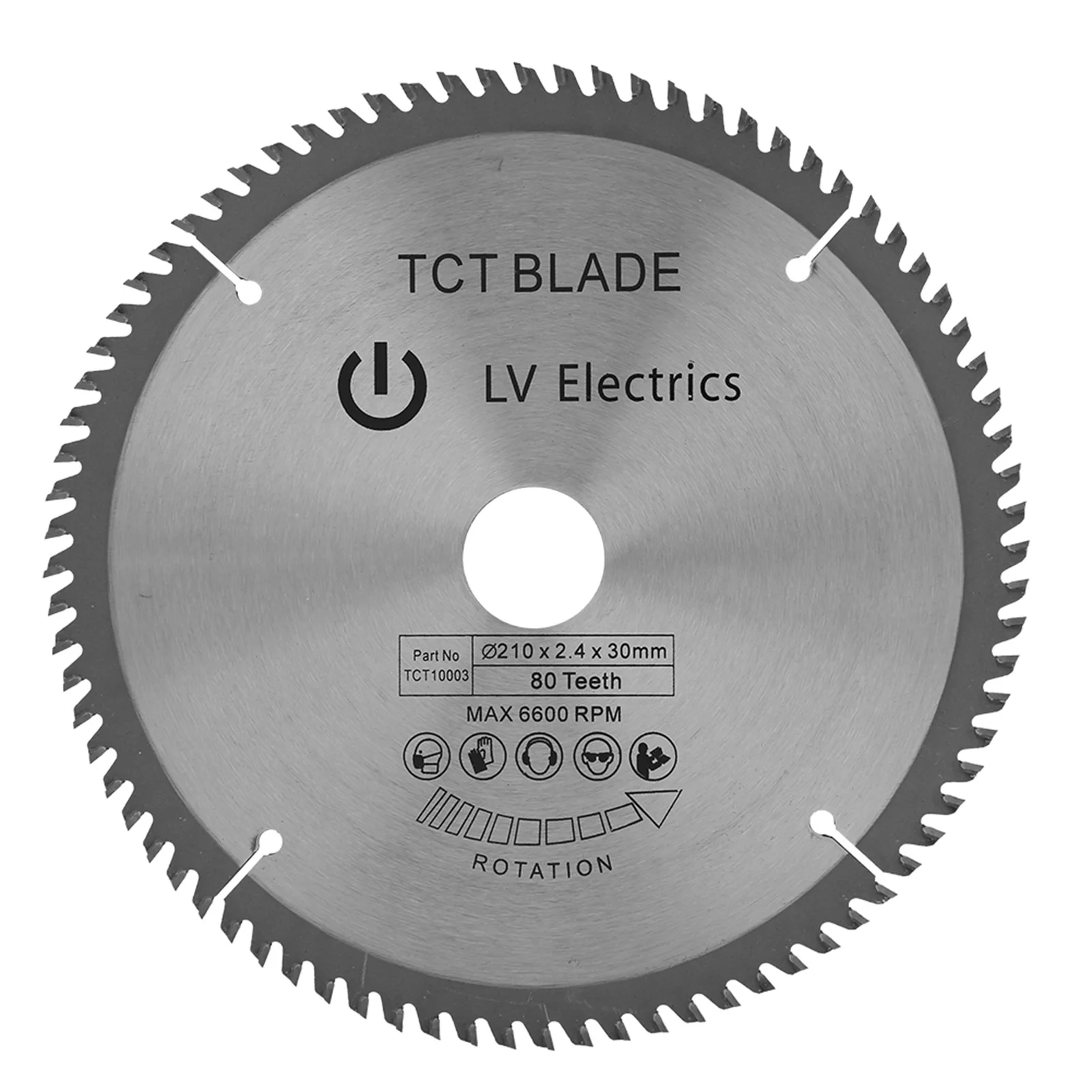 Пильное Полотно Aramox 210 Мм С 80 Зубьями Для Резки Дерева Диаметр Отверстия 30