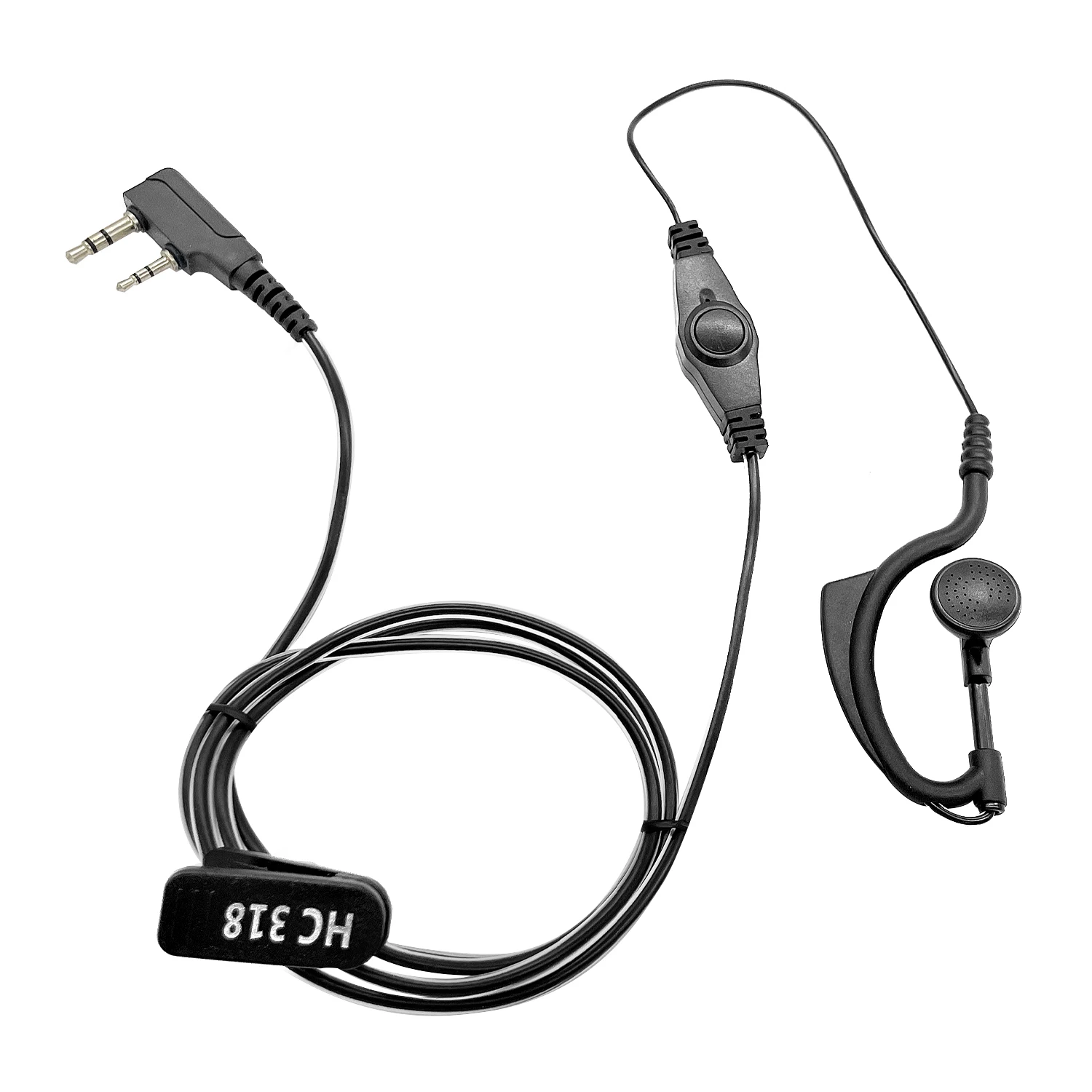 For baofeng BF-888S, BF-F8HP, BF-F9, BF-F9 V2+, RD-5R Earpiece walkie talkie microphone headset two way radios