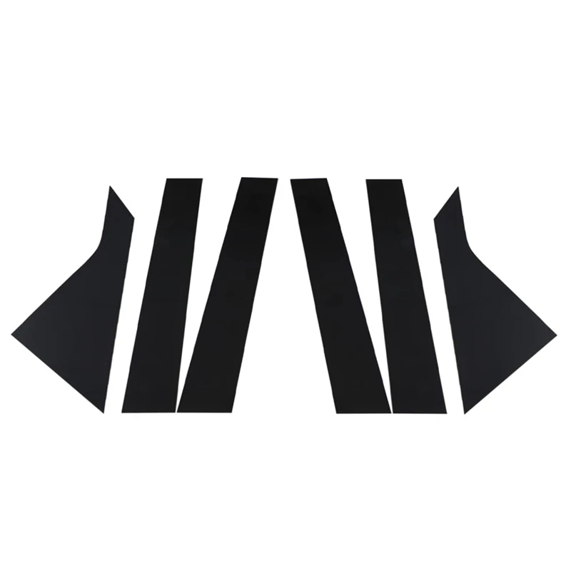 

Car Pillar Posts Door Window Trim Moldings Anti Scratch Stickers For Chevy Impala 2014-2022 Parts Accessories Glossy Black