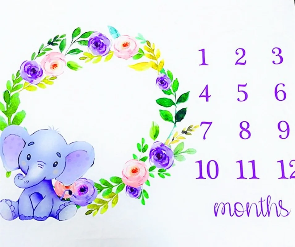 

Photo Baby Background Photography Blanket Infant Cloth Babies Accessories Newborn Kids Milestone Blankets Children Photos Shoot