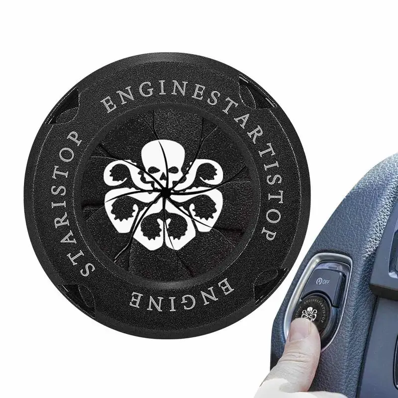 

Крышка кнопки стартера автомобиля, крышка кнопки стартера автомобиля из цинкового сплава, универсальные крышки для запуска/остановки вращ...