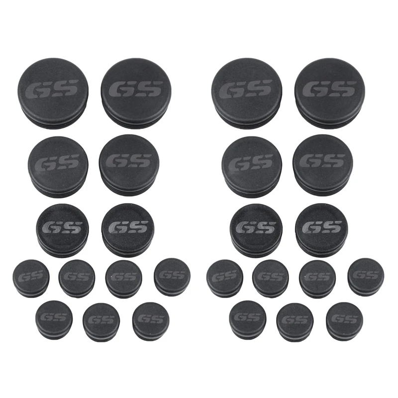 

26Pcs Frame Hole Caps Cover Plug Set For Bmw R1200gs R1200gs Adventure 2013-2016 Decor Accessories