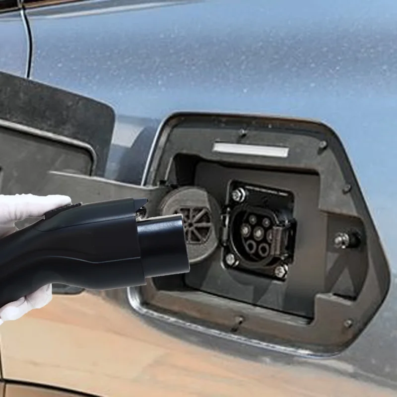 Type1 Разъем зарядного устройства для электромобилей 16A 32A Женский конвертер IEC 62196