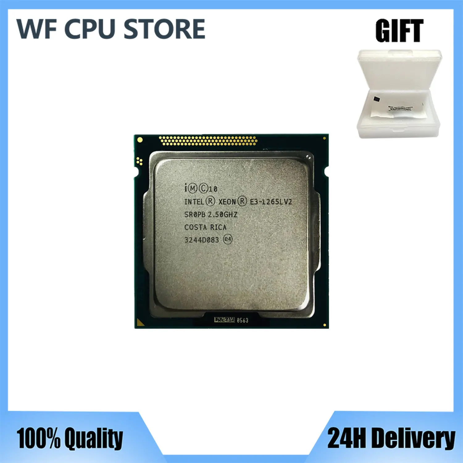 Xeon E3-1265L v2 E3 1265Lv2 E3 1265L v2 2.5 GHz Quad-Core Eight-Core 45W CPU Processor LGA 1155