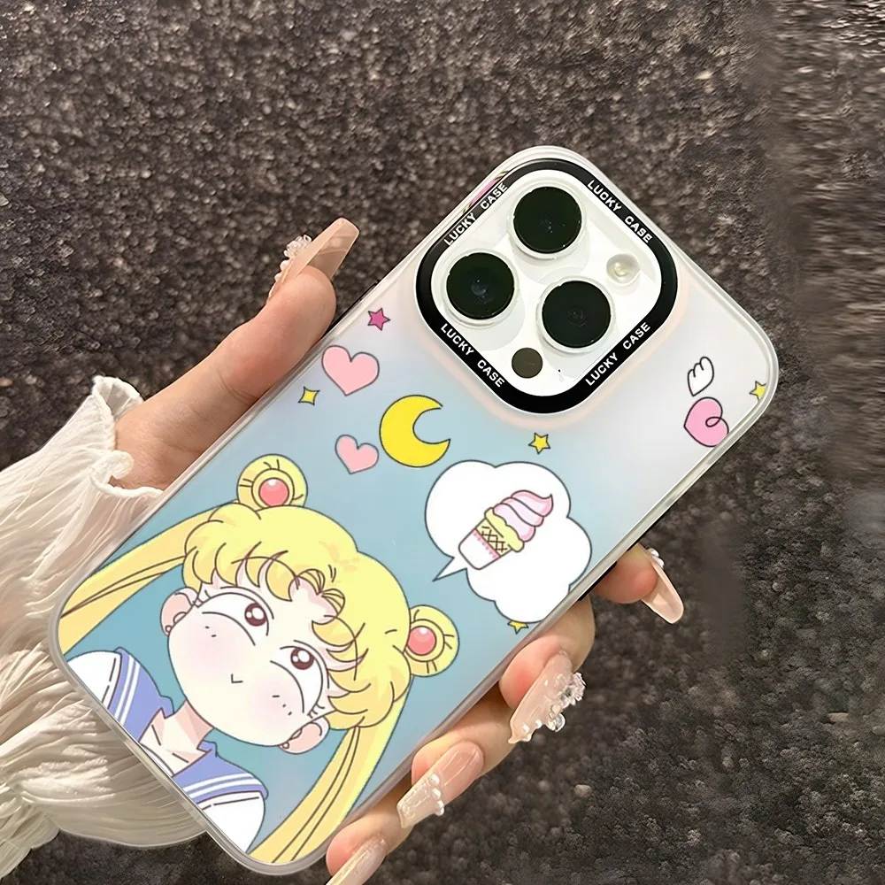 Прозрачный матовый чехол для IPhone 15 11 14 13 Pro Max 12 X XR XS 8 7 Plus