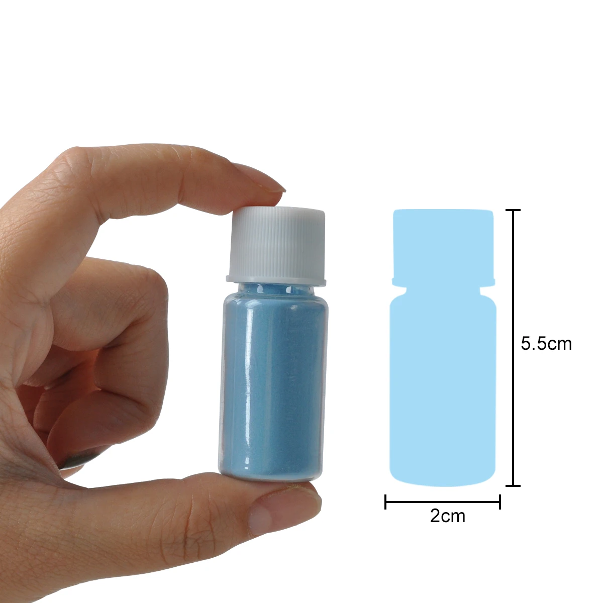 20 г светящийся порошок украшения для вечеринки сделанные своими руками лак