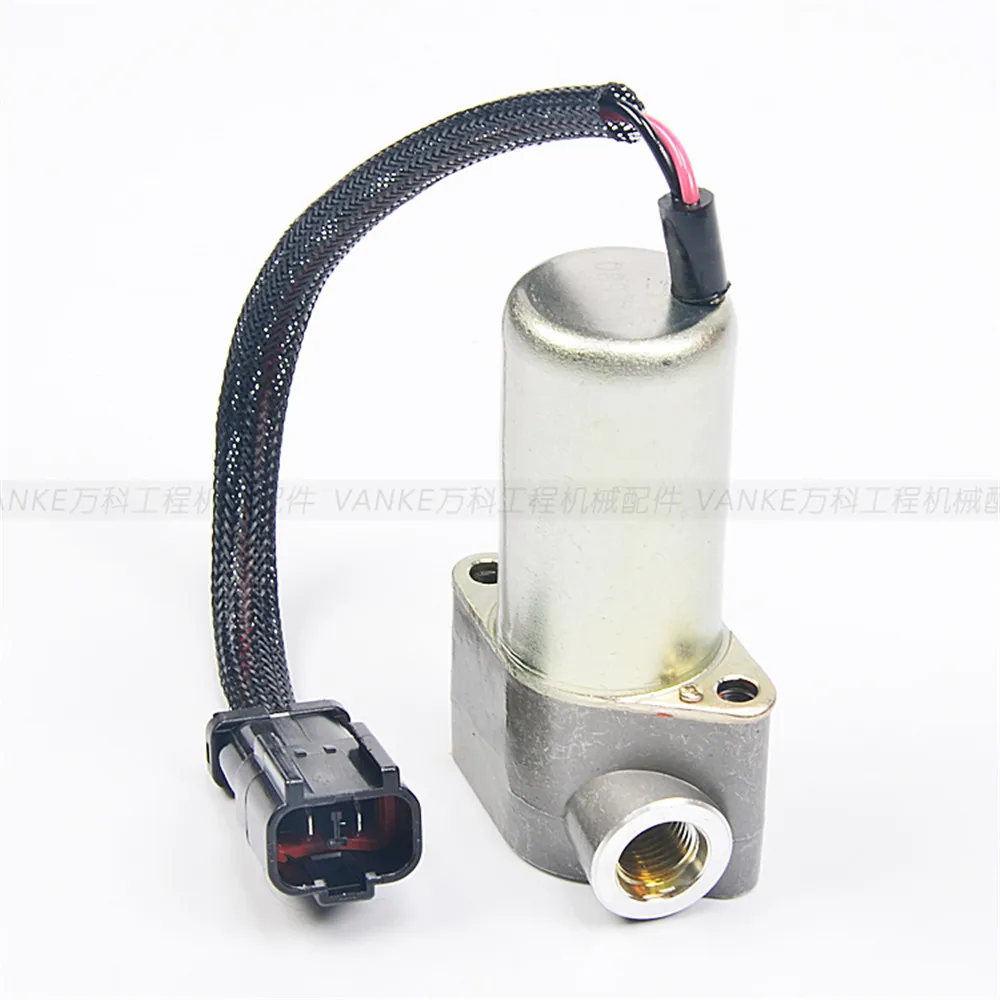 

For Komatsu PC200-6 main pump solenoid valve pc120 220-6 hydraulic pump proportional solenoid valve 6D102 large nose engine