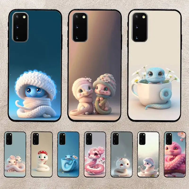 

Snake Cute Cartoon Art Phone Case For Huawei Honor V30 50 60 70 Pro 9lite 9xpro Cover Coque Funda