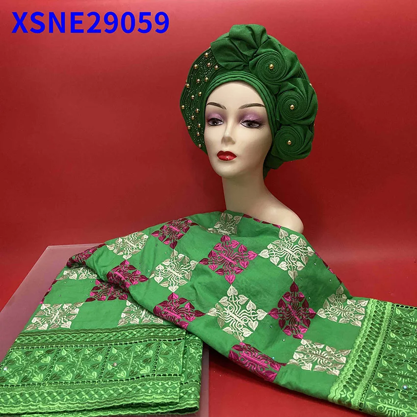 Африканская популярная хлопковая кружевная ткань ручной работы с принтом краев