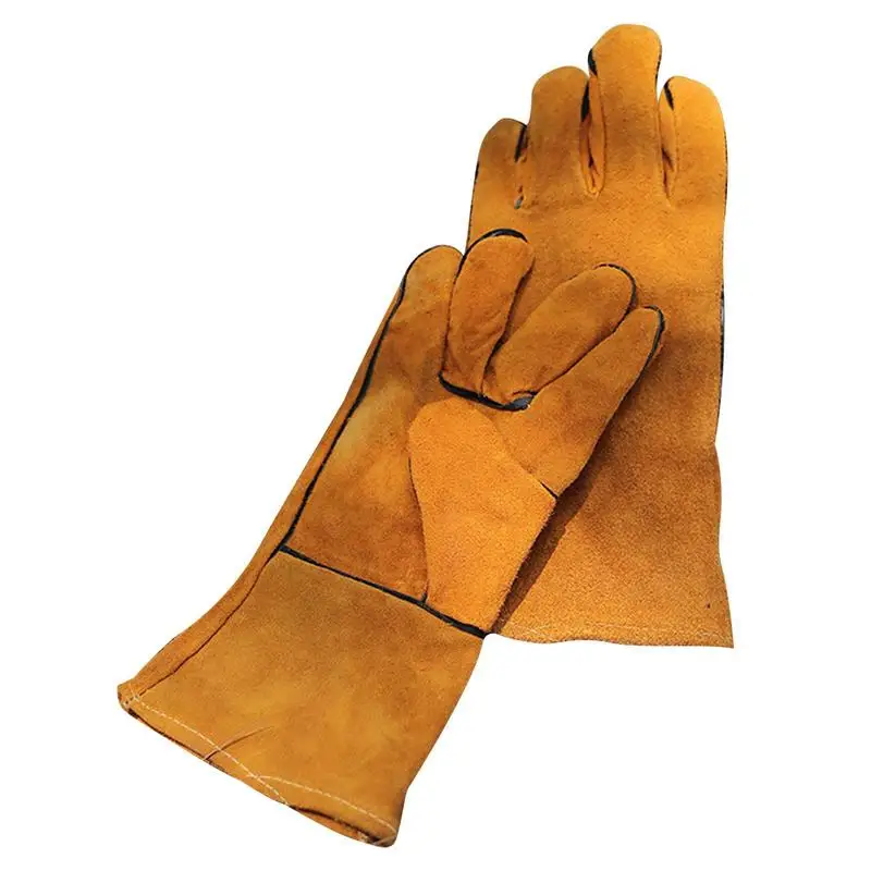 

BBQ Gloves For Grilling Heat-insulted Cooking Gloves Camping Accessories For Hiking Kitchen Fireplace For Pot Oven Cooking
