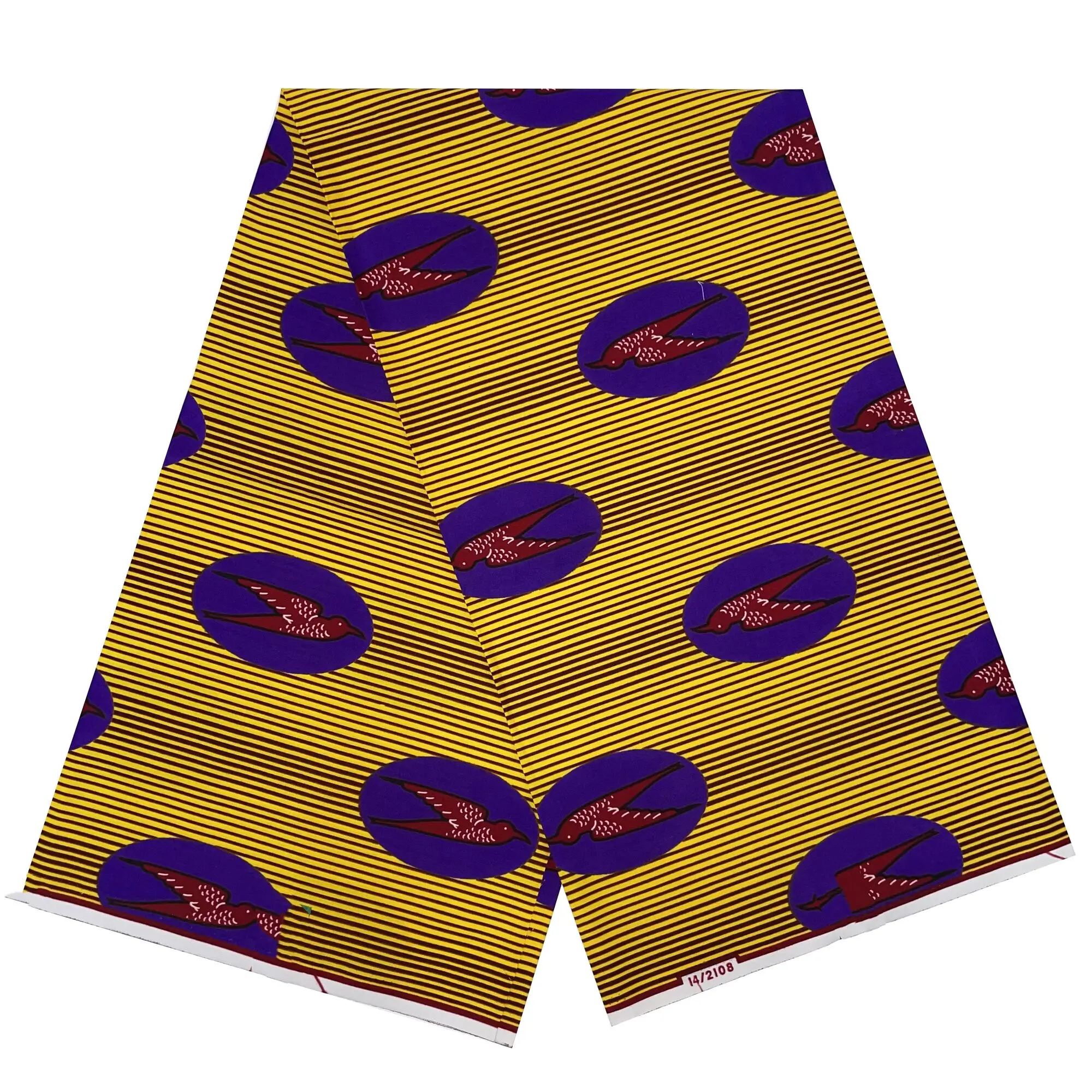 Оригинальная мягкая восковая ткань 6 ярдов 2024