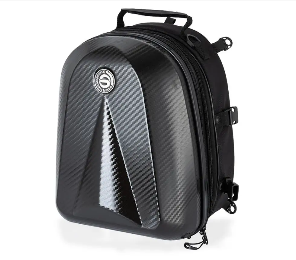 Motorcycle Rear Back Seat Bag Backpack Moto Shoulder Bags Motorbike SFK Riding Large Capacity Waterproof Black Backpacks For Men