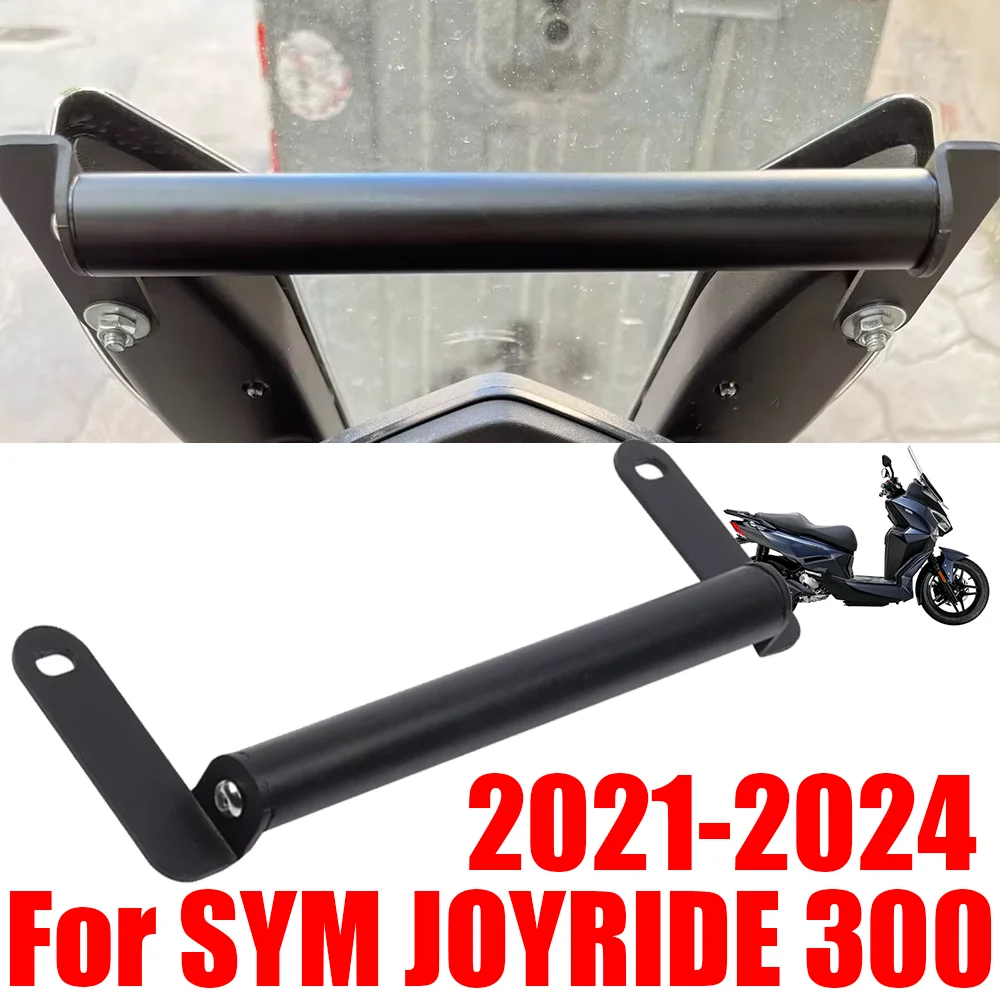 Фото Для SYM 300 Joyride 300 Joyride 300 2021-2024 аксессуары для мотоциклов, подставка для мобильного телефона, держатель, поддержка GPS-навигации, кронштейн №1
