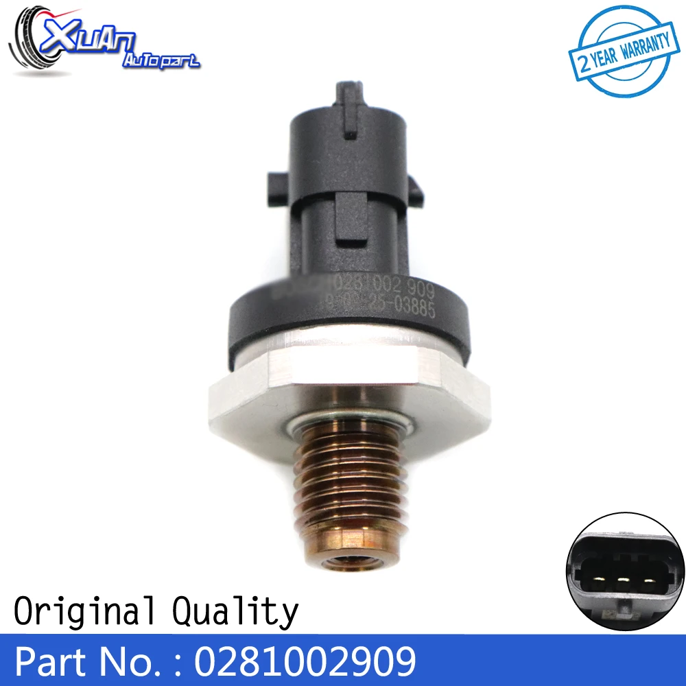 

XUAN 0281002909 Fuel Rail Injection High Pressure Sensor Regulator For LAND ROVER FREELANDER Fiat Ducato Bus Kasten Pritsche