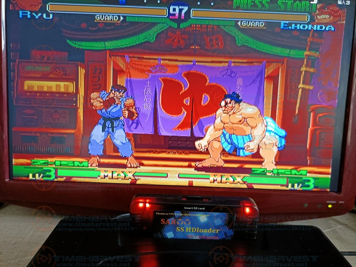 Картридж SAROO HDLoader для быстрого чтения игр устройство SD TF карт памяти без CD консоли