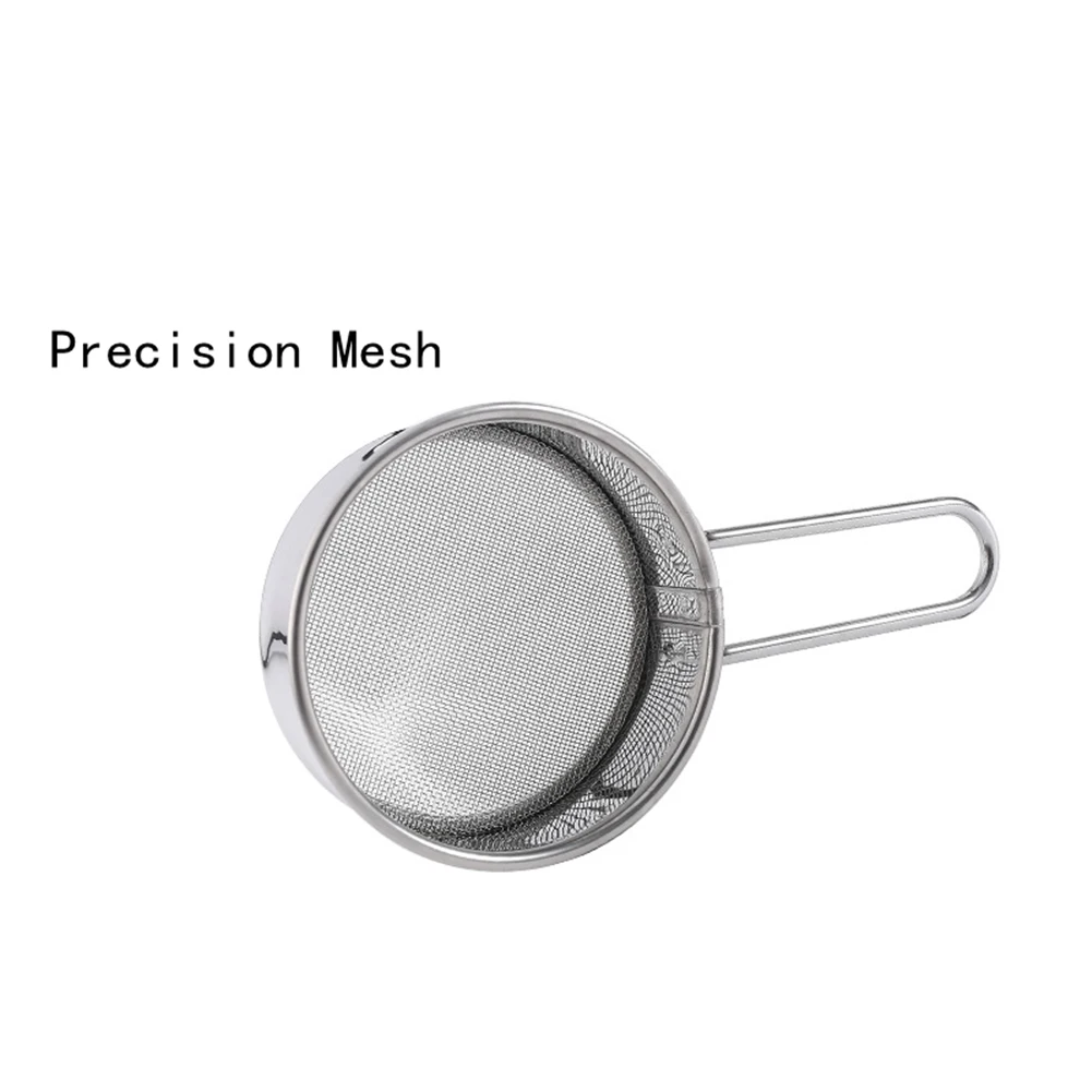 

Strainer Flour Sifter Pastry Sieve Sugar Multipurpose Stainless Steel Accessories Baking Cocoa Powder Coffee Useful