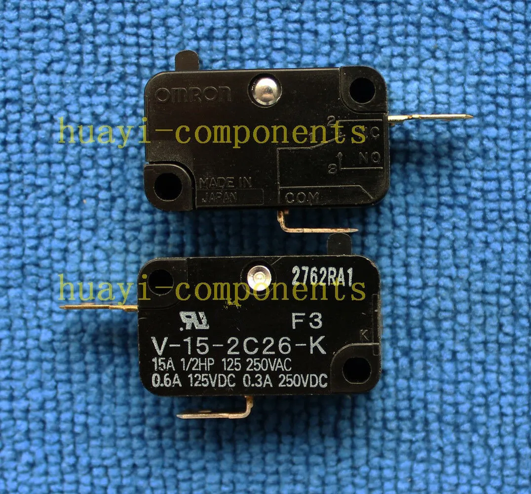 

Микро-переключатель V-15-2C26-K(F3) 2-контактный нормально закрытый