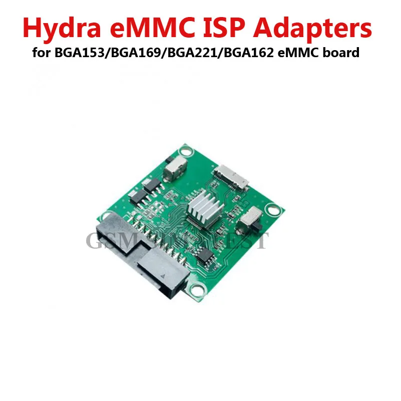 2022 NEW ORIGINAL HYDRA eMMC ISP Adapters Tool BGA153 BGA169 BGA221 BGA162 Break Out Board |