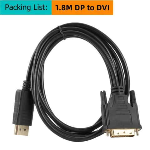 Кабель-преобразователь DisplayPort DP-DVI, 1,8 м