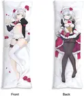 Наволочка для подушки Genshin Impact Noelle Dakimakura, обнимающая наволочка для всего тела, наволочка из персиковой кожи, украшение для домашней подушки