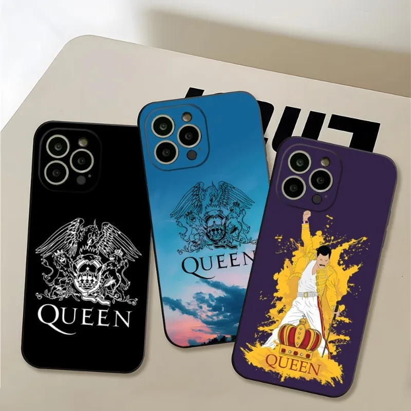 

Freddie Mercury Queen Band Phone Case Luxury Design For Apple Iphone 14 Pro Max 12 Mini 11 13 Xr X Xs 6s 7 8 Plus Back Cover