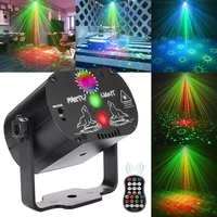 mini rgb disco light dj led laser stage projector red blue green lamp usb rechargeable wedding birthday party