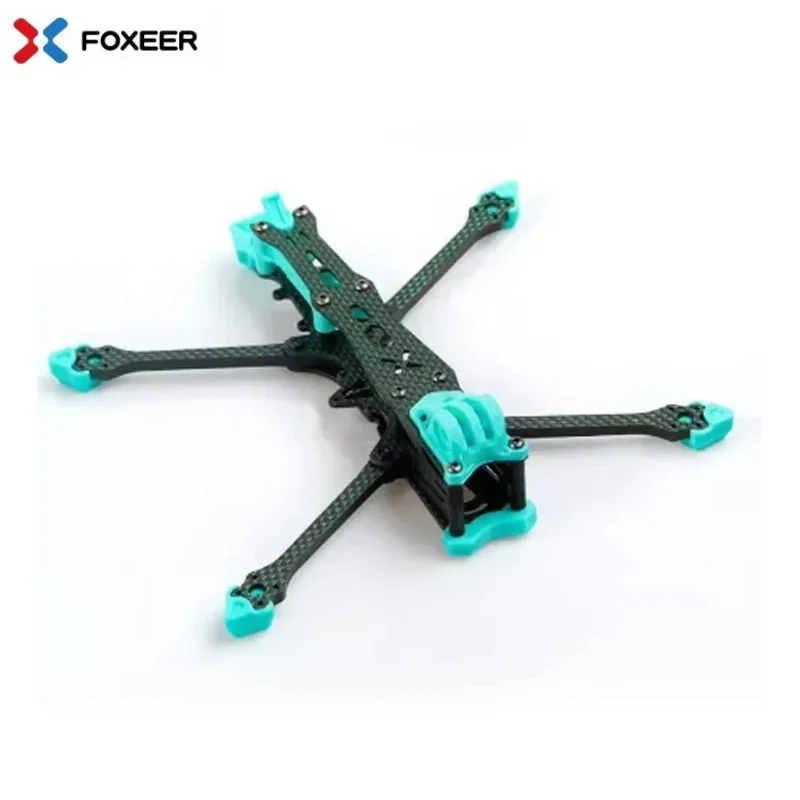 FOXEER Aura LR 5 &quot5 дюймов FPV рамка 210 мм Arm T700 зеленые Углеродные комплекты для RC