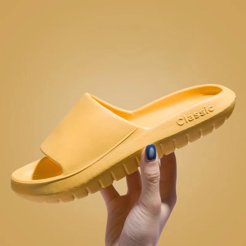 

Thick Platform Buckle Cloud Slippers Women Summer Beach EVA Non-slip Slides Sandals Woman Comfy Soft Sole Unisex Slippers