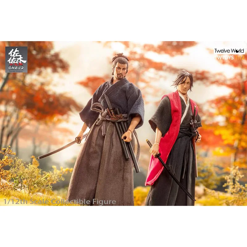 

100% Original Twtoys Tw2149 Male Soldier Sasaki Kojiro 1/12 Japanese Samurai In Stock Anime Action Collection Model Toys