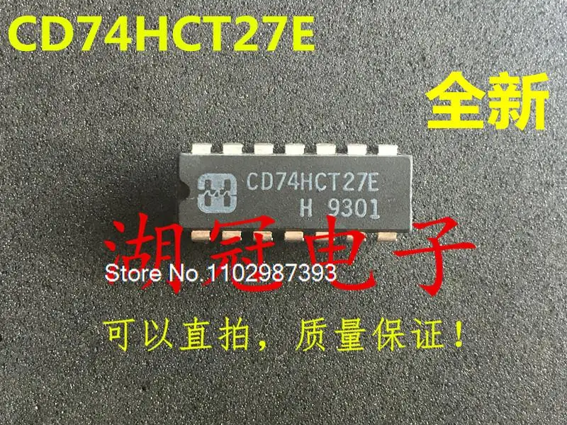 

20 шт./партия CD74HCT27E DIP IC