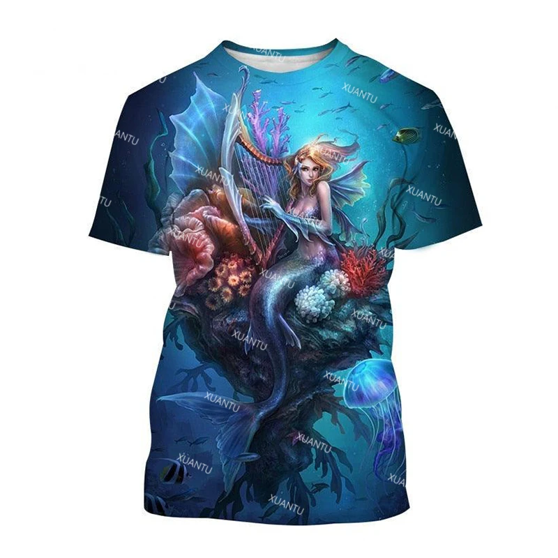 

Мужская футболка с круглым вырезом, коротким рукавом и 3D-принтом