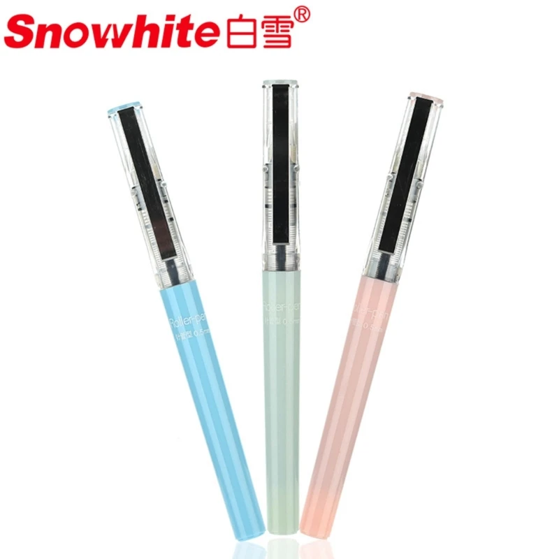 

12 Pieces Quick-Drying Neutral Pens Straight Liquid Gel Ink Pen Rolling Ball Pen