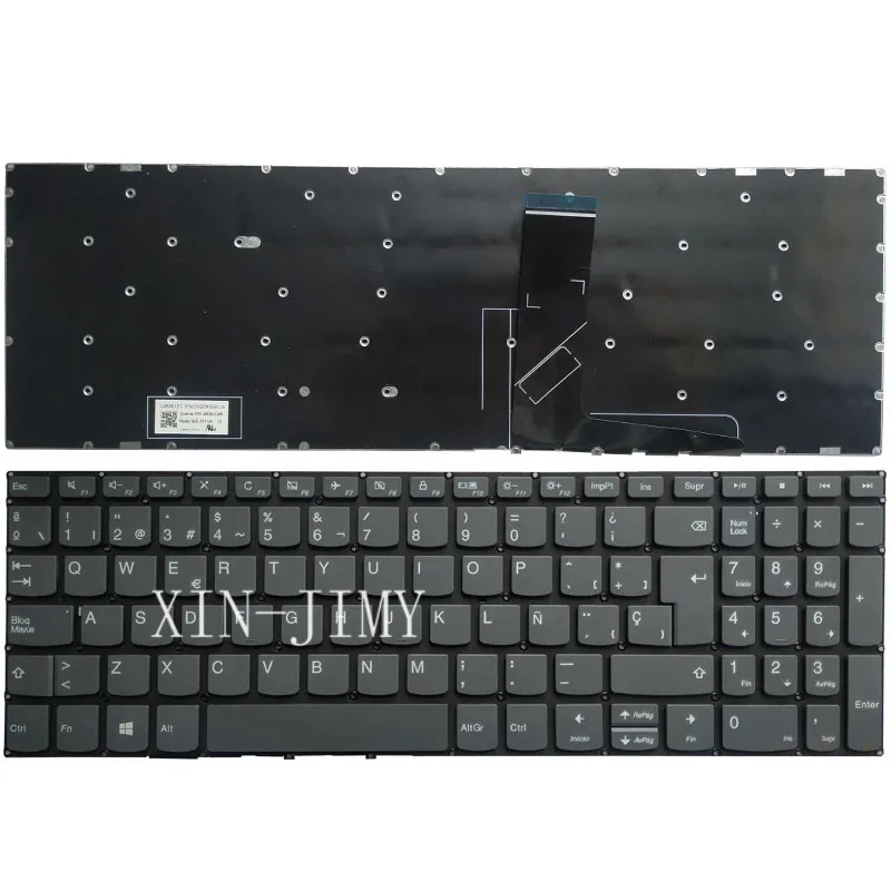 Фото Клавиатура для ноутбука KBHUB (испанская/итальянская) для Lenovo IdeaPad 3-15IJL05 3-15IML05 3-15ITL05 3-15ADA05 3-15ARE05 3-15IGL05 3-15IIL05 №3