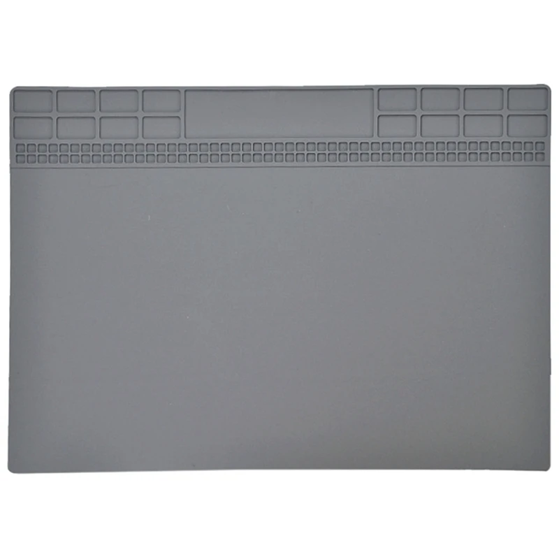 

Mobile Phone Repair Insulation Pad Storage Workbench, Silicone Pad Welding Repair Pad (350X255mm)