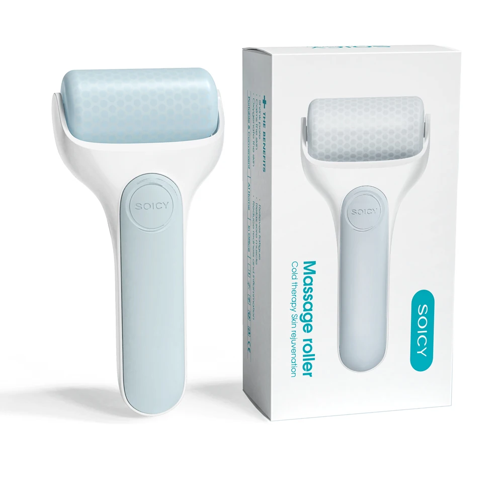 

Ледяной ролик для массажа лица, глаз и шеи, массажный ролик для тела и лица, массажер для холодной терапии лица, летнее дорожное охлаждающее ...