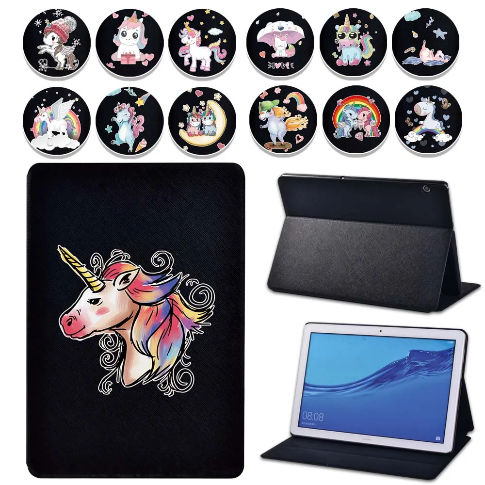 

Tablet Case for Huawei MediaPad M5 Lite 10.1"/M5 10.8"/T3 8"/T3 10 9.6"/T5 10 10.1" Tablet Unicorn Seri