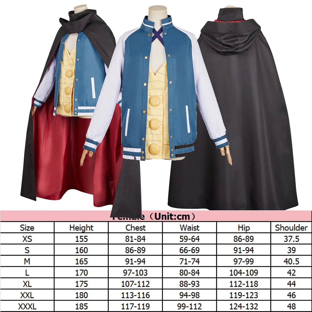 Seiko Ayase Dandadan пальто для косплея плащ рубашка костюм на Хэллоуин карнавальный
