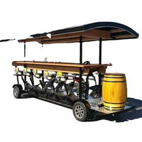 beer bar scenic fitness sightseeing mobile cycling bike multiplayer cycling coffee bike party car