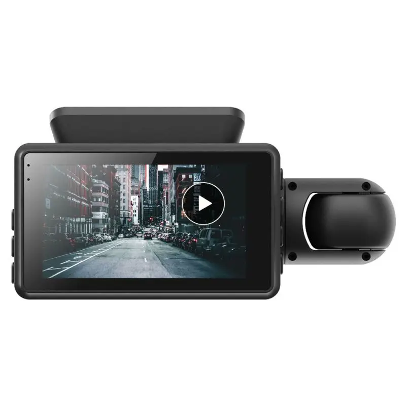 

Front And Inside Camera Car Dvr Dash Cam 1080p Cycle Recording Driving Recorder Dual Lens Car Accessories Video Recorder
