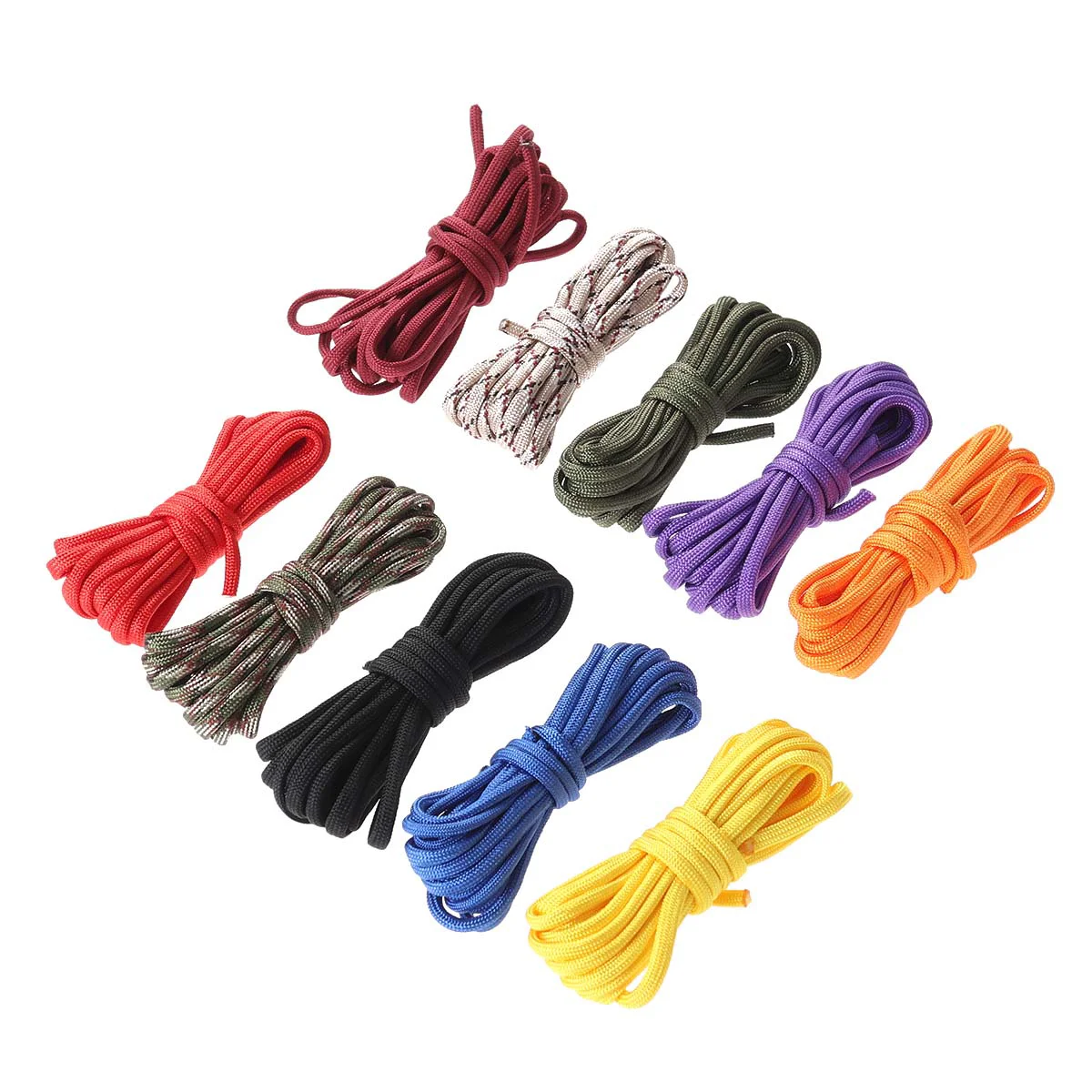 

Rope Paracord Tent Cord Parachute Camping Climbing Outdoor Gear Umbrella Survival Lanyards String Braiding Bracelet Rappelling
