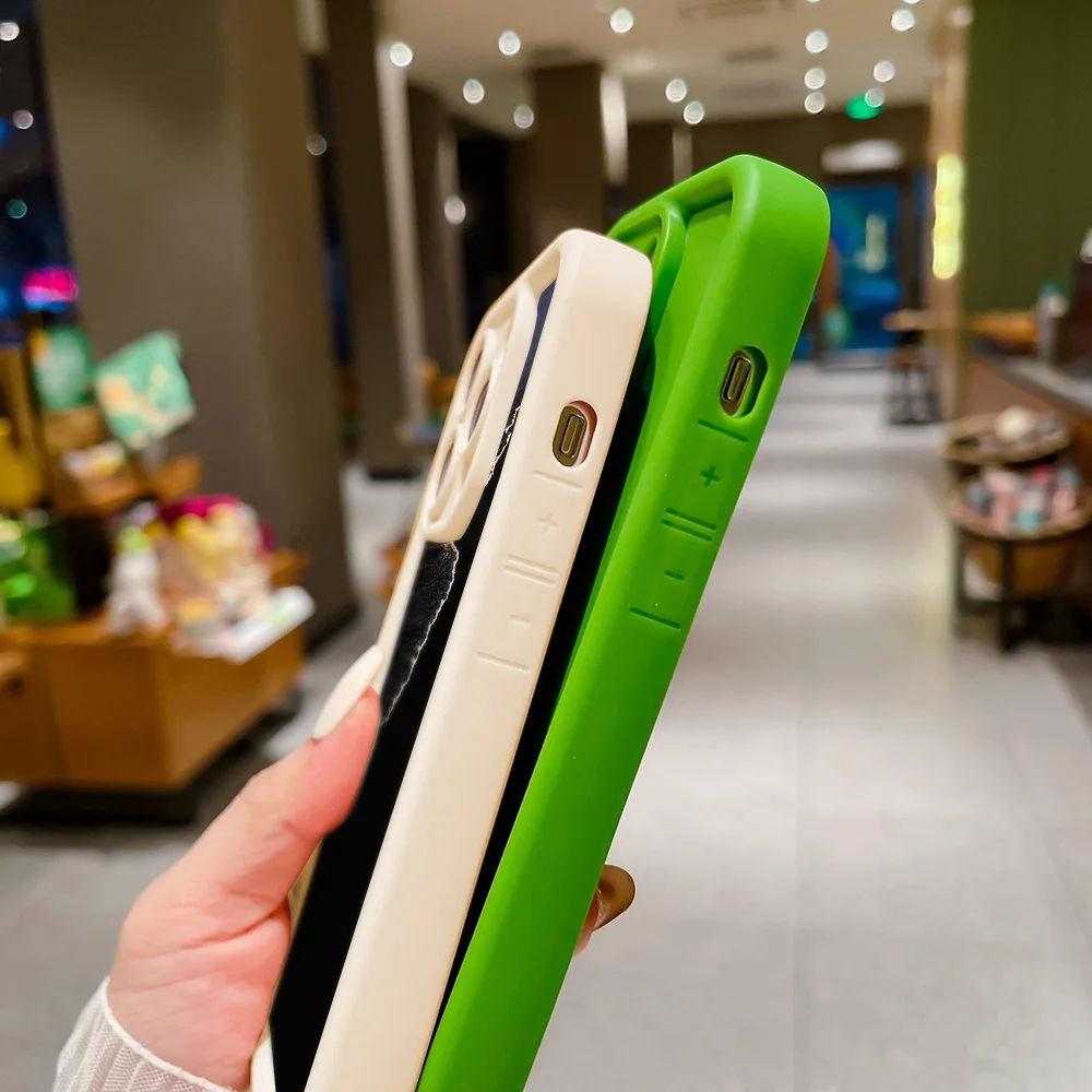 Мягкий чехол для телефона iPhone 15 Pro 11 12 13 14 Max XR XS X 7 8 Plus SE противоударный силиконовый